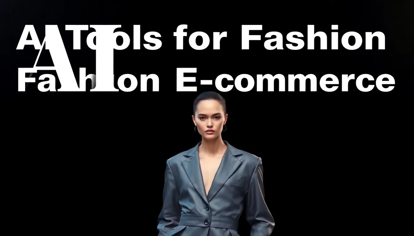AI Tools for Fashion E-commerce