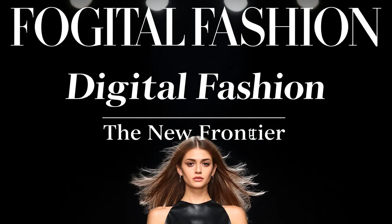 Digital Fashion: The New Frontier