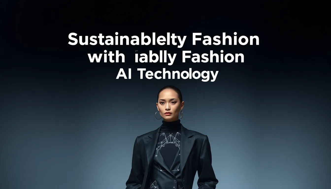 Sustainable Fashion with AI Technology